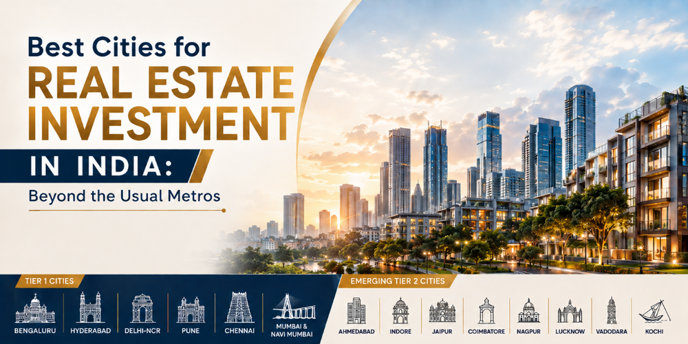 Best Cities for Real Estate Investment in India: Beyond the Usual Metros