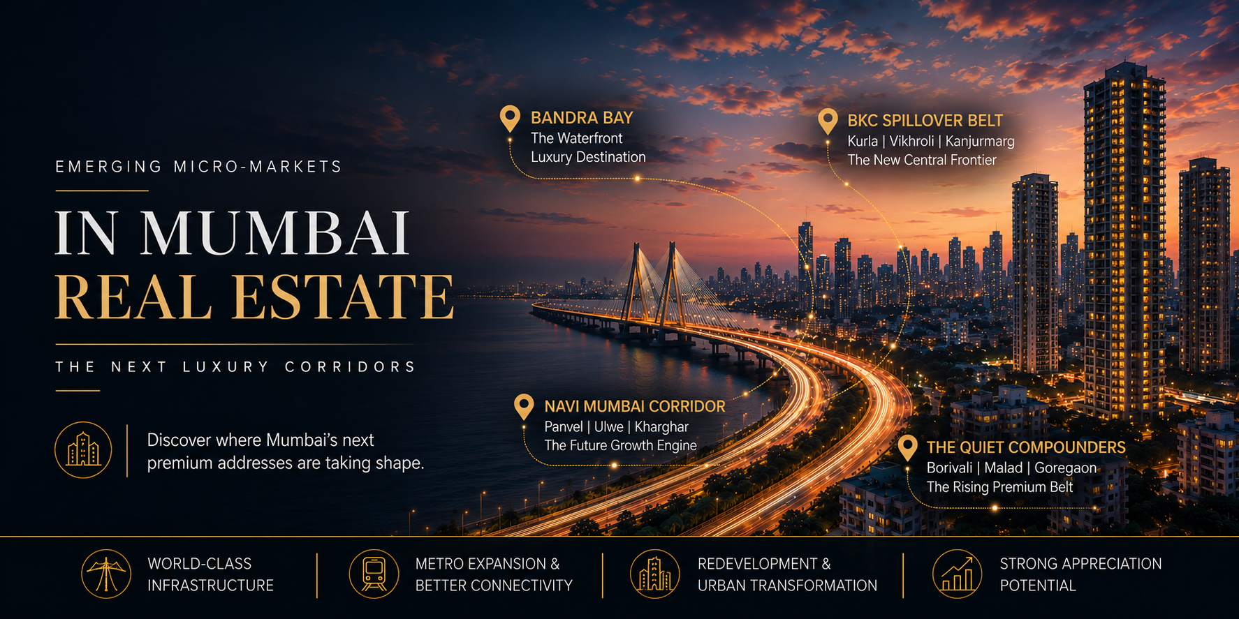 Emerging Micro-Markets in Mumbai Real Estate: The Next Luxury Corridors