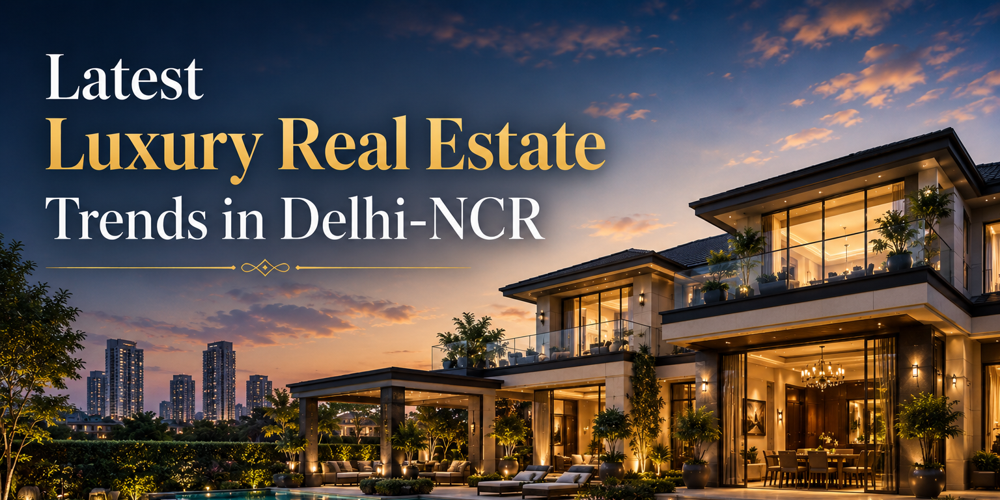 Latest luxury real estate trends in Delhi-NCR?