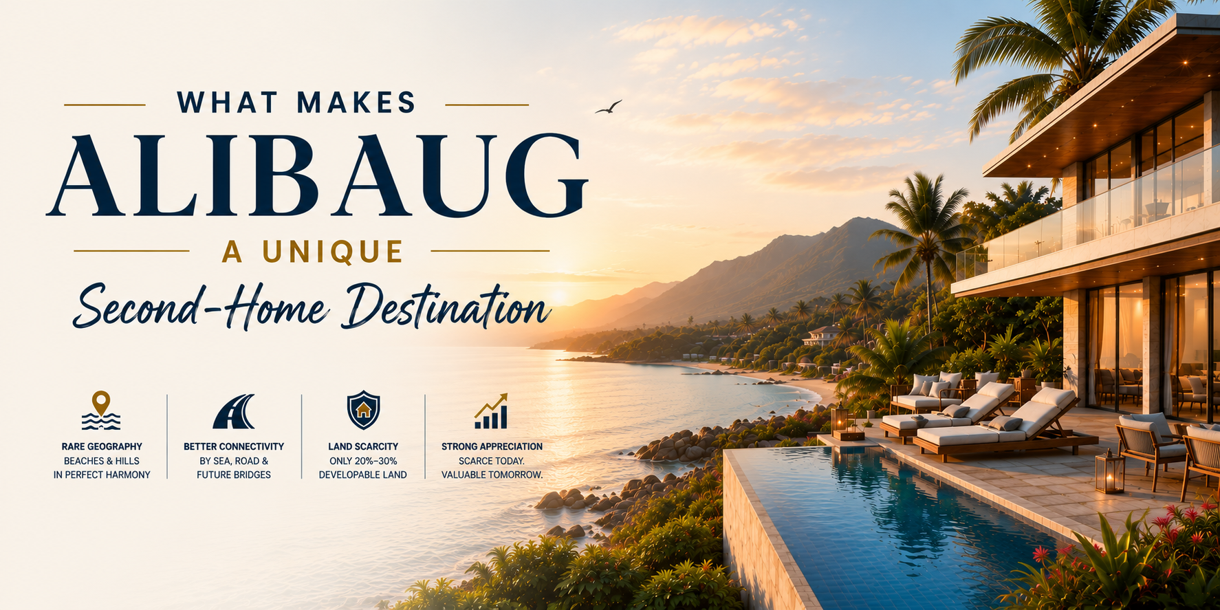 What Makes Alibaug a Unique Second-Home Destination